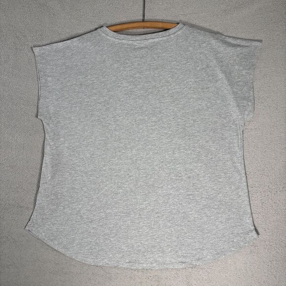 Joei & I T Shirt Women’s Size 3X Gray Paris AOP Eifel‎ Tower Chic Minimalist - Picture 13 of 15